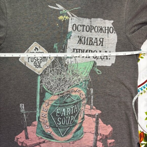 Gray Graphic Men's T-Shirt - Picture 8 of 10